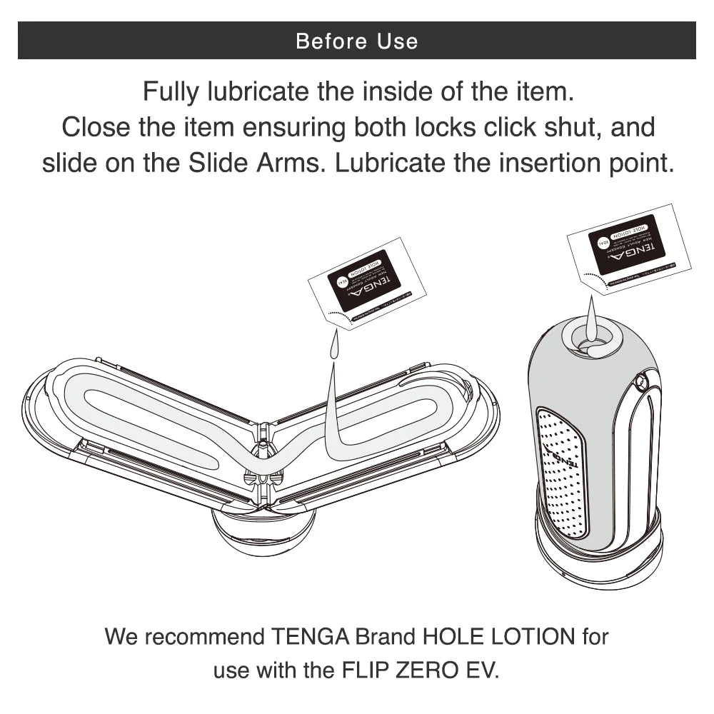 Flip 0-Zero Electronic Vibration Stroker