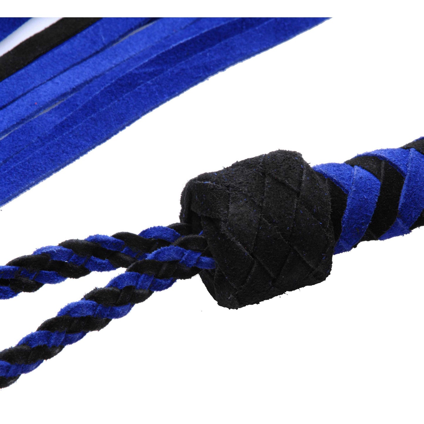 Black and  Suede Flogger