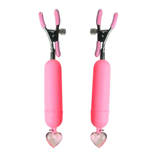 Crush Vibrating Nipple Clamps