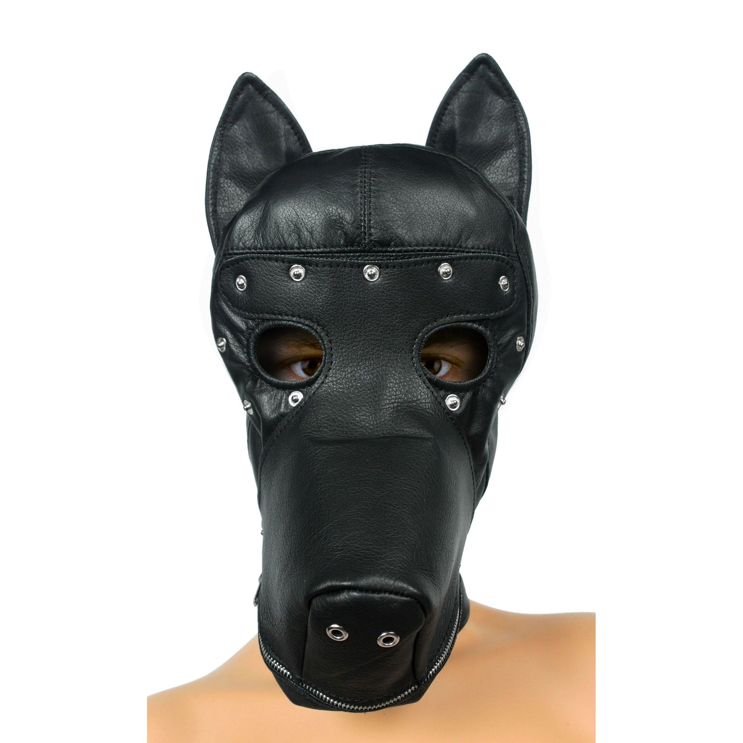 Ultimate Leather Dog Hood