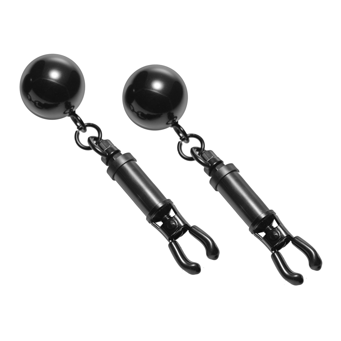 Bomber Nipple Clamps with Ball Weights