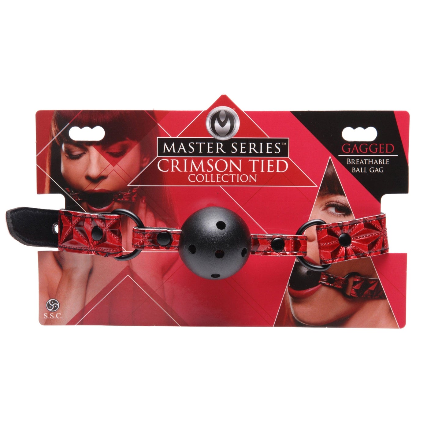 Crimson Tied Breathable Ball Gag