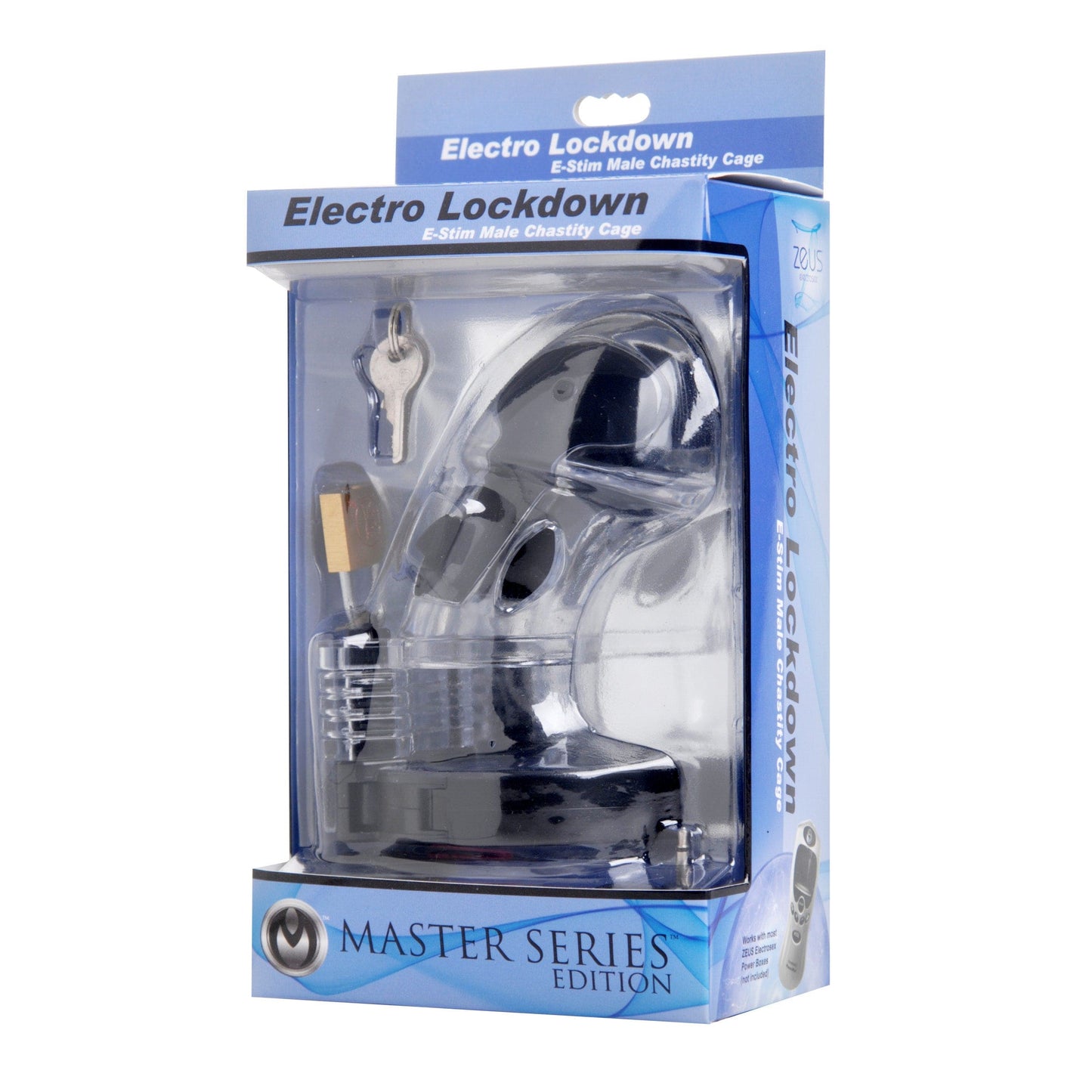 Electro Lockdown Estim Male Chastity Cage