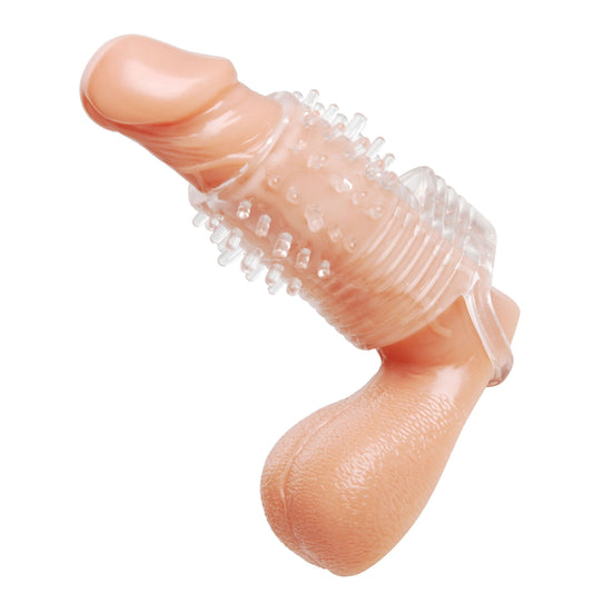 Sensations Vibrating Textured Erection Sleeve