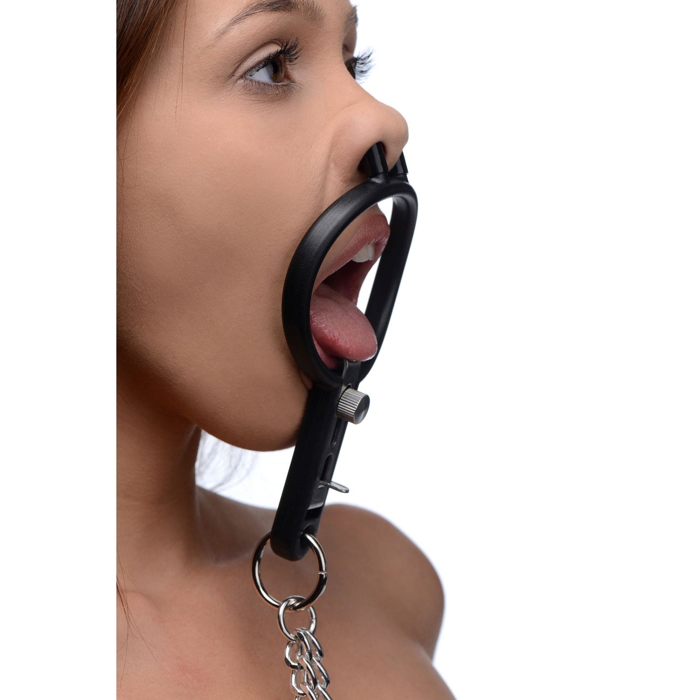 Degraded Mouth Spreader with Nipple Clamps