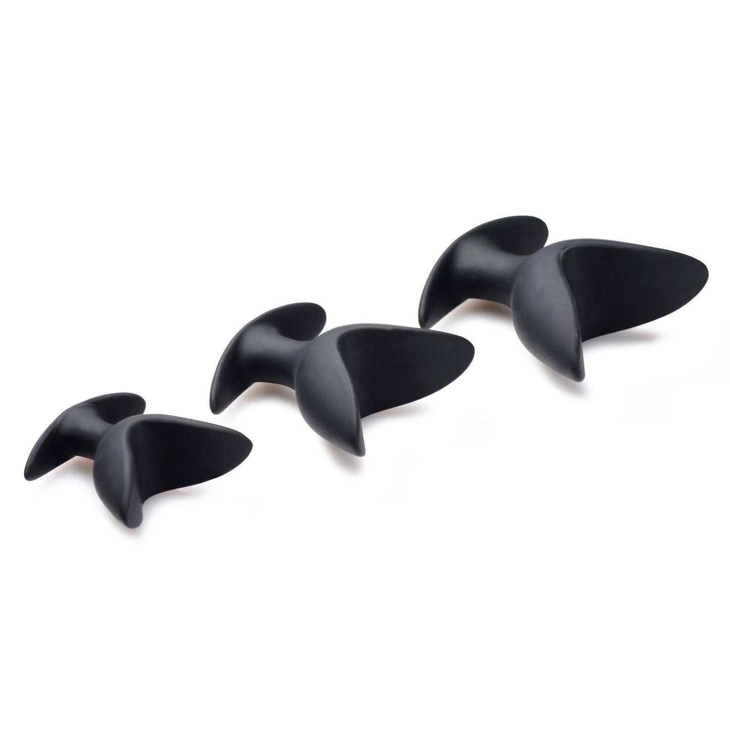 Ass Anchors 3 Piece Silicone Anal Anchor Set