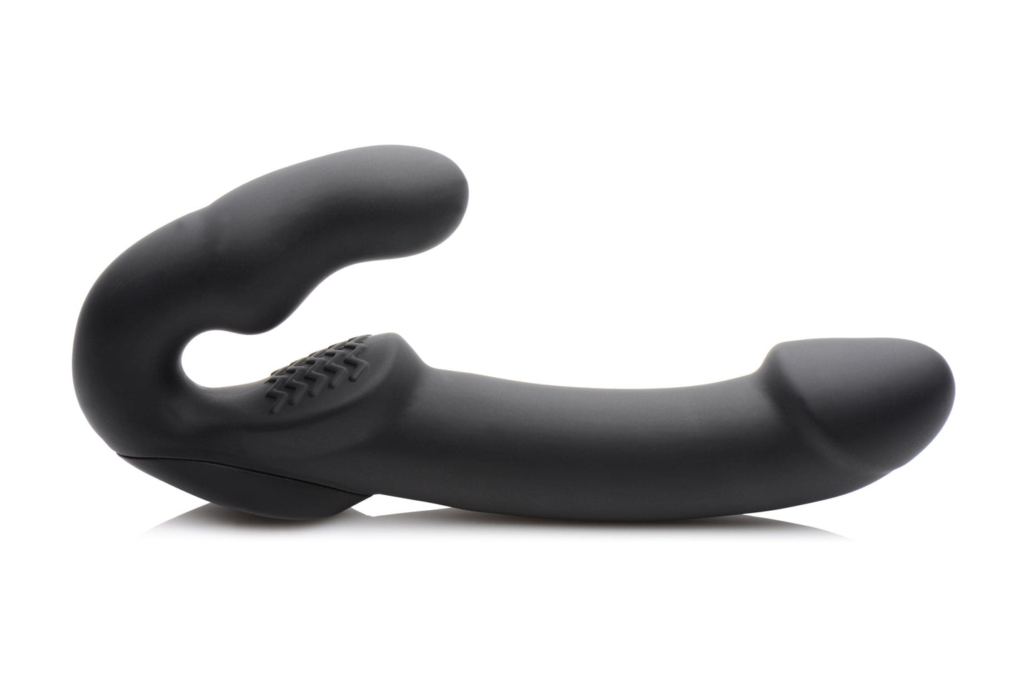 Evoke Rechargeable Vibrating Silicone Strapless Strap On -