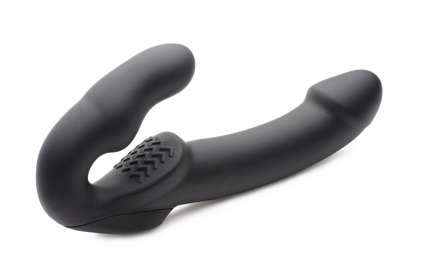 Evoke Rechargeable Vibrating Silicone Strapless Strap On -