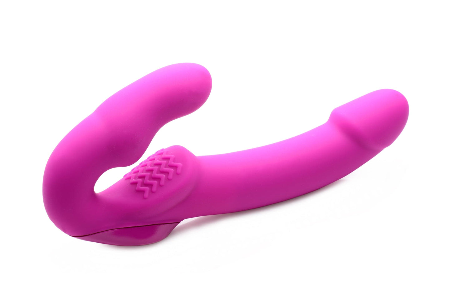 Evoke Rechargeable Vibrating Silicone Strapless Strap On -