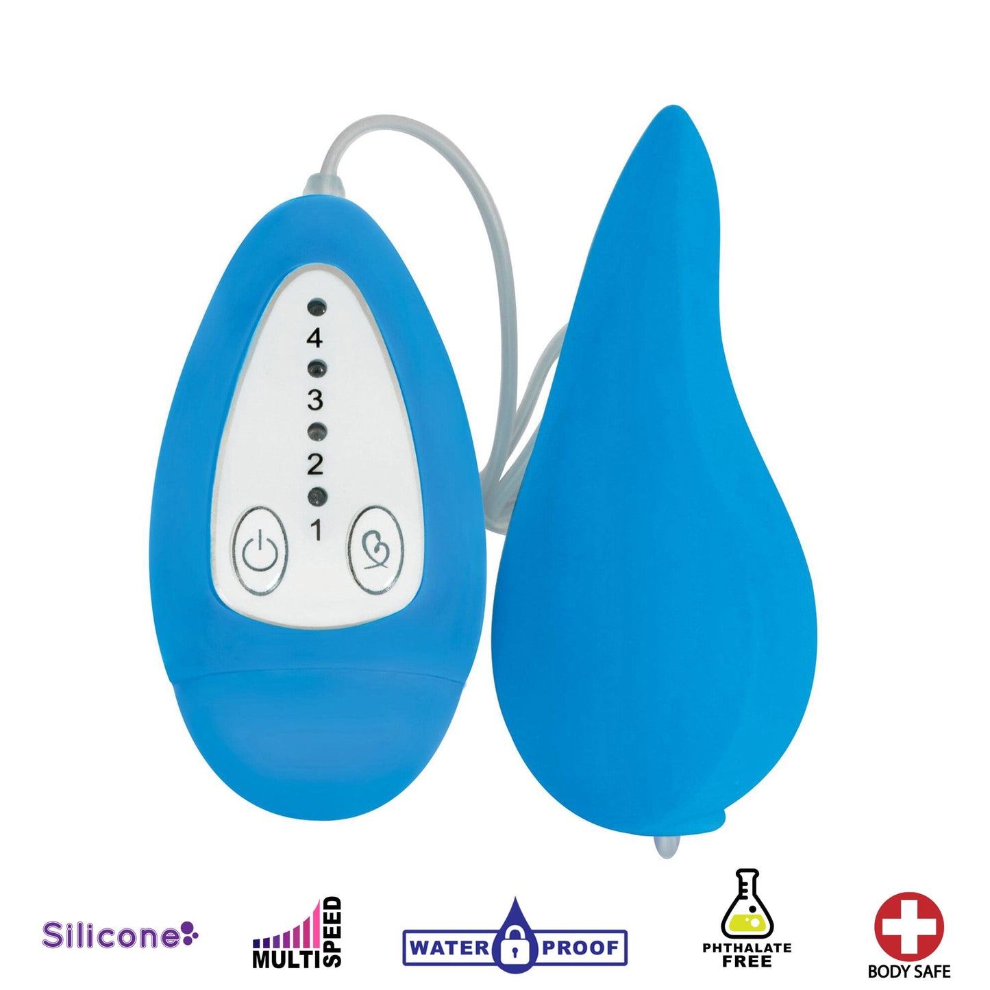 Groove Smooth Silicone Remote Vibe-