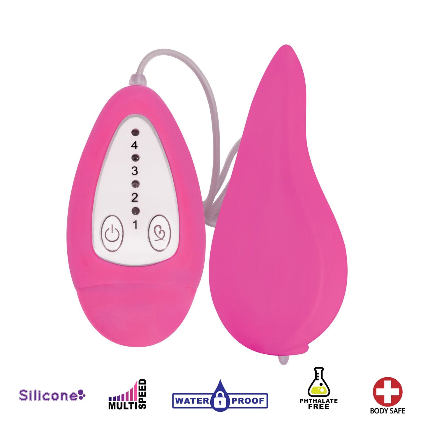 Groove Smooth Silicone Remote Vibe-