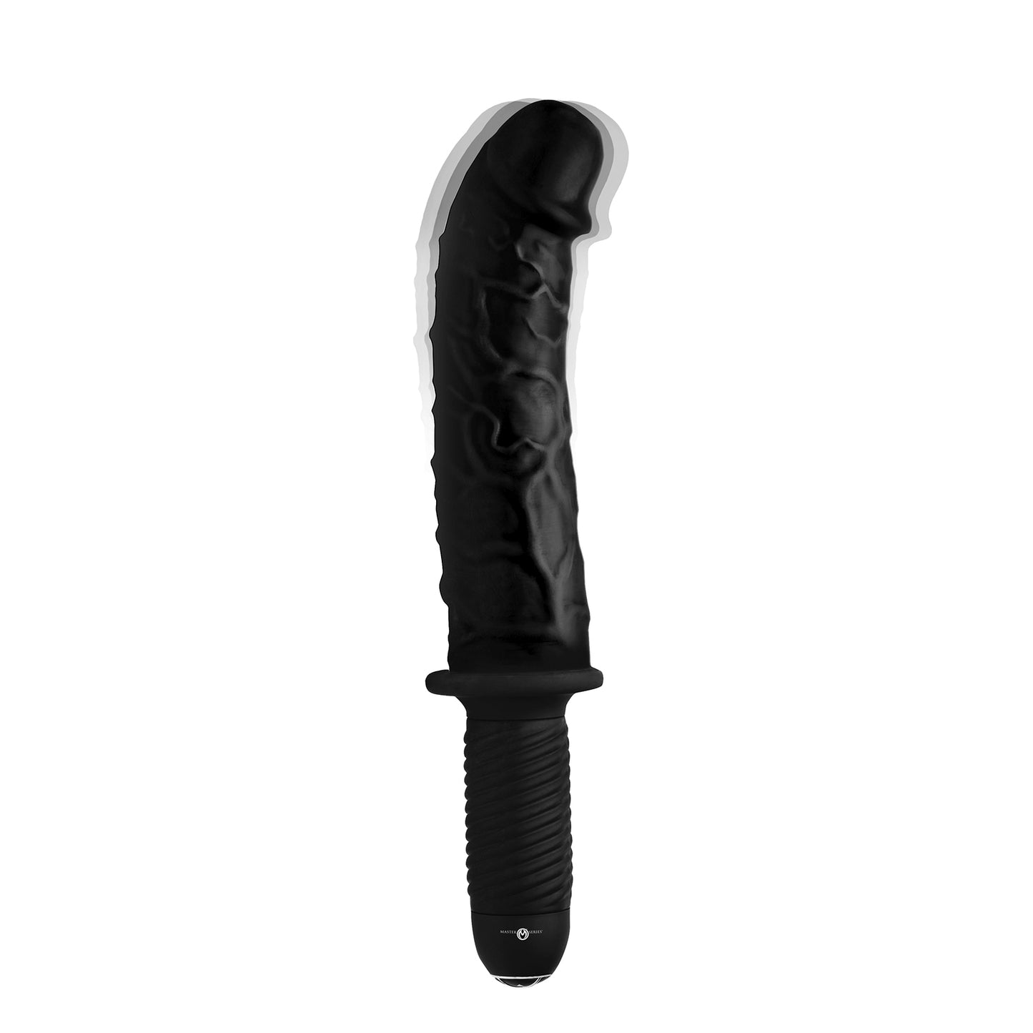 The Curved Dicktator 13 Mode Vibrating Giant Dildo Thruster -