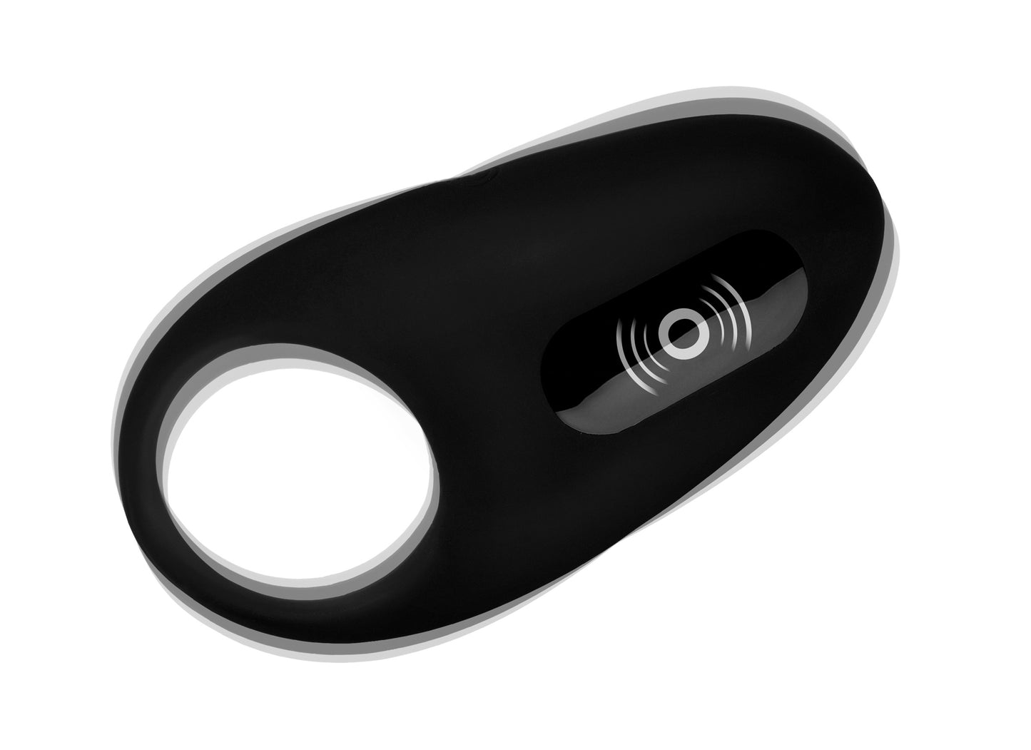 Silicone Vibrating Cock Ring with Remote Control