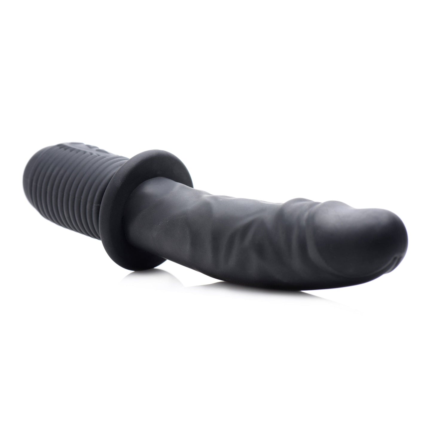 Power Pounder Vibrating and Thrusting Silicone Dildo -