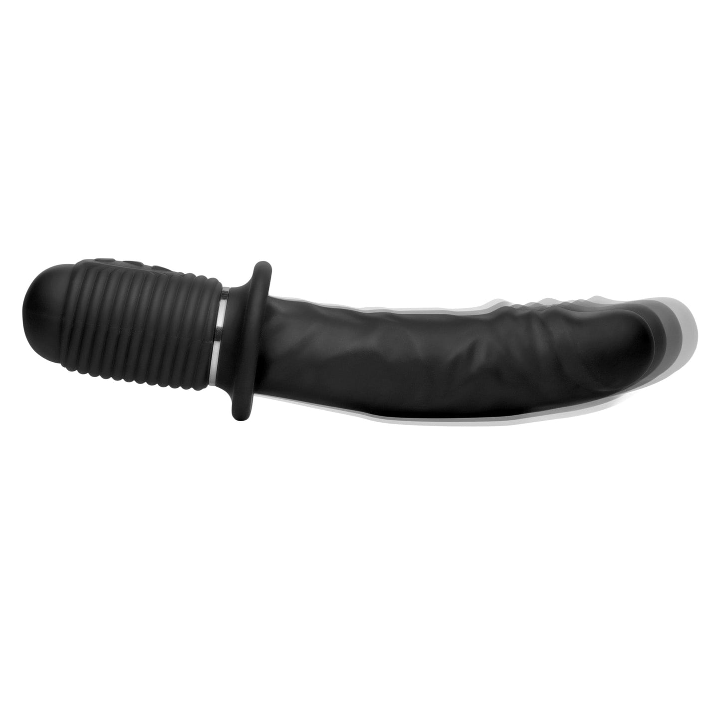 Power Pounder Vibrating and Thrusting Silicone Dildo -