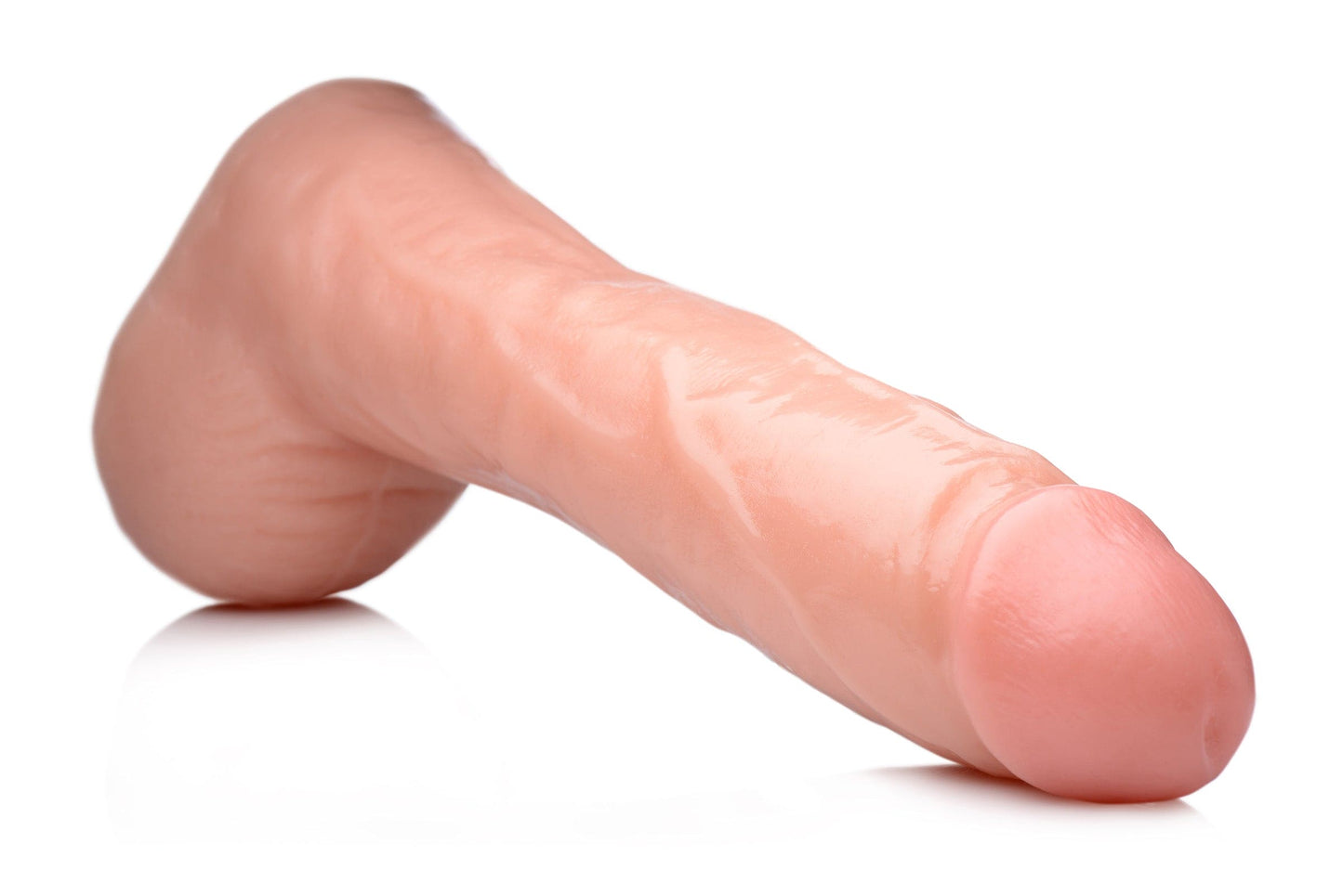 10 Inch Cock Lock Dildo with Balls