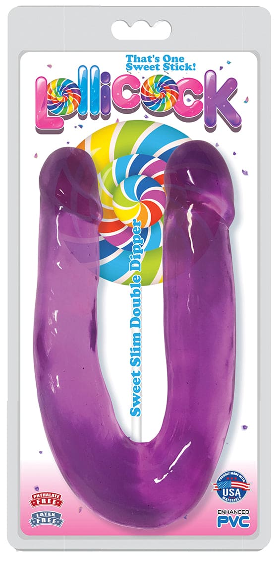 Lollicock Sweet Slim Stick Double Dildo -