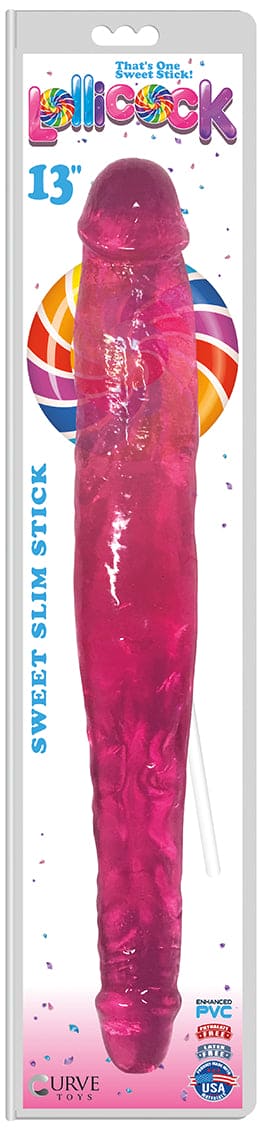 Lollicock Sweet Slim Stick Double Dildo -