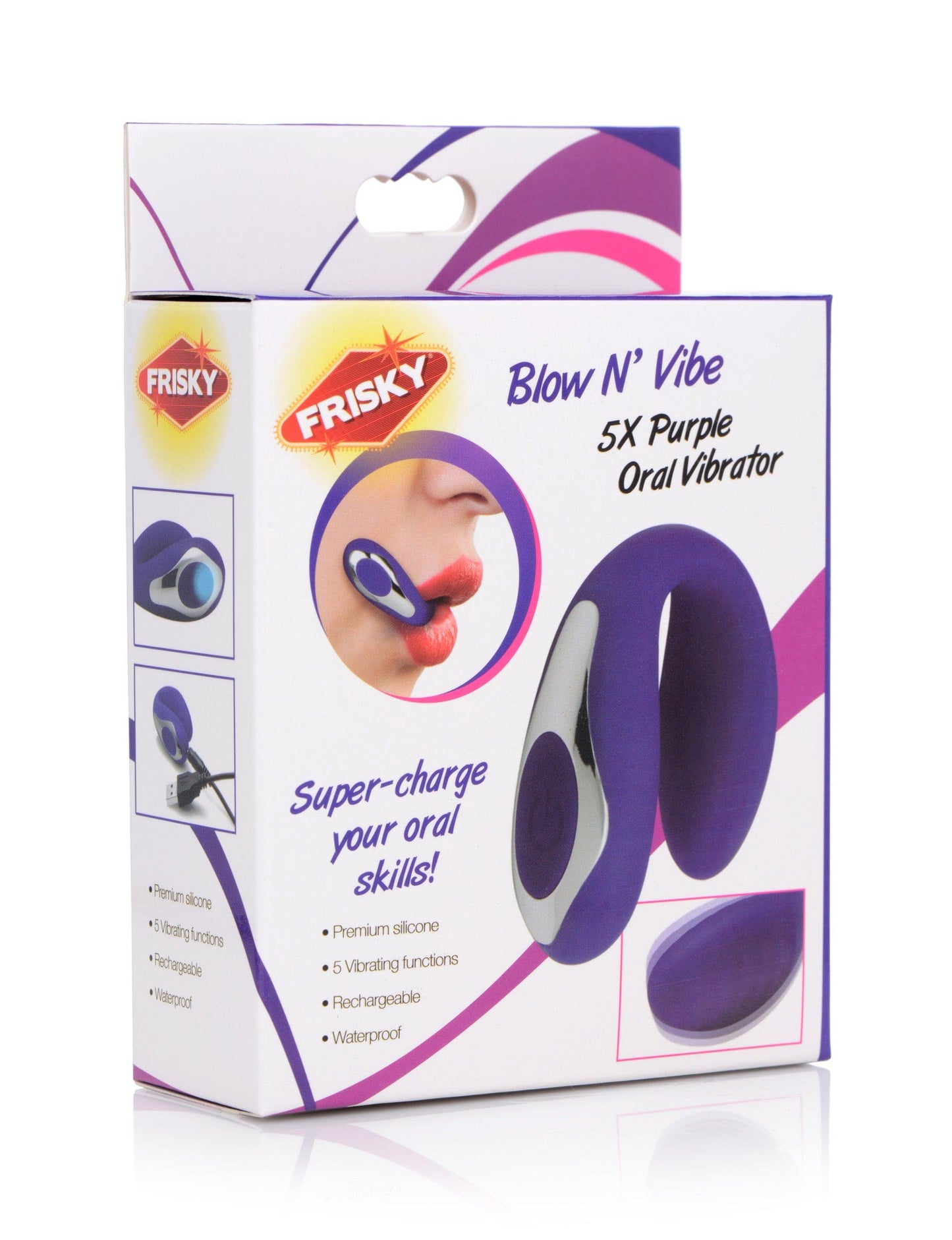 5X Silicone Oral Vibrator