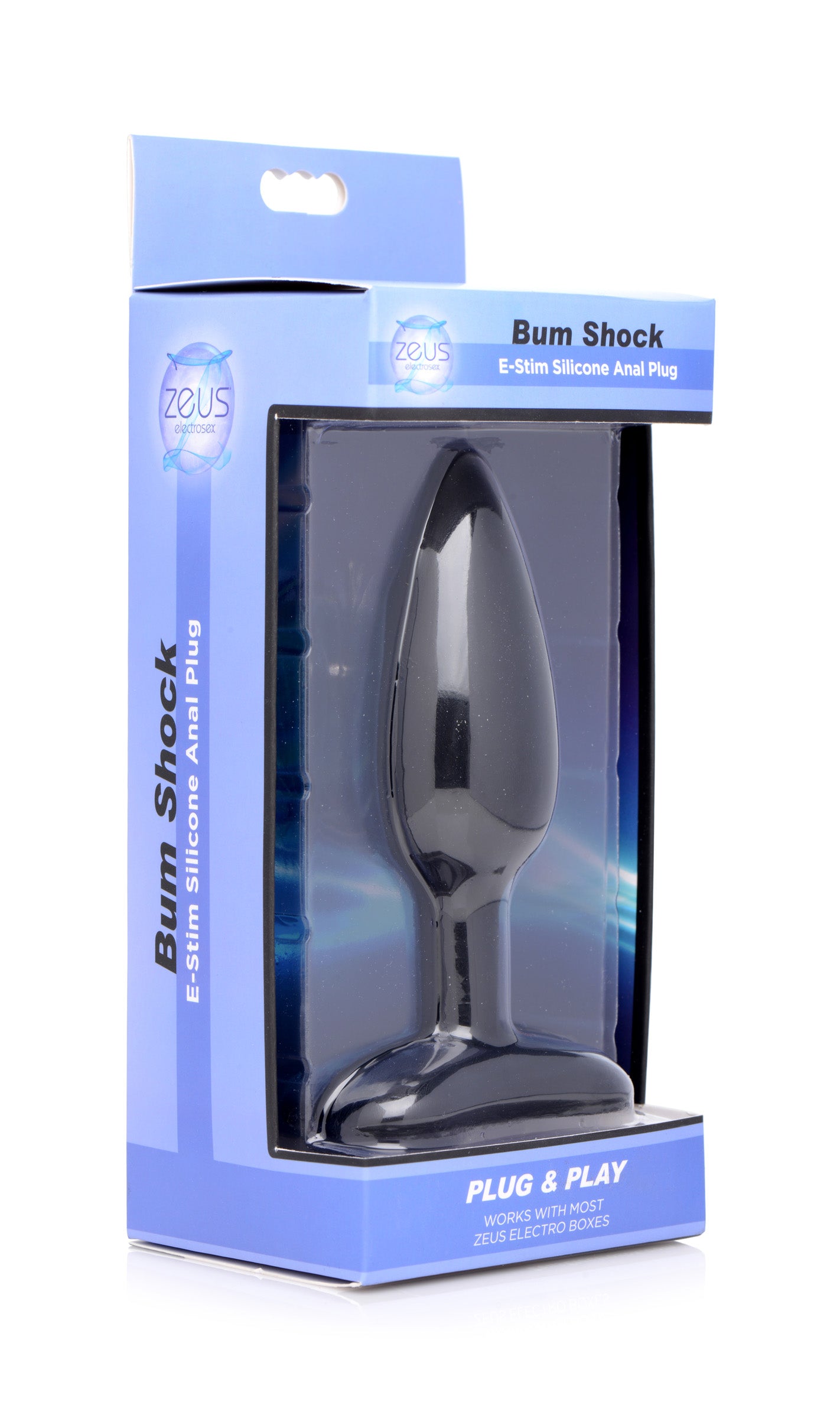 Bum Shock E-Stim Silicone Anal Plug