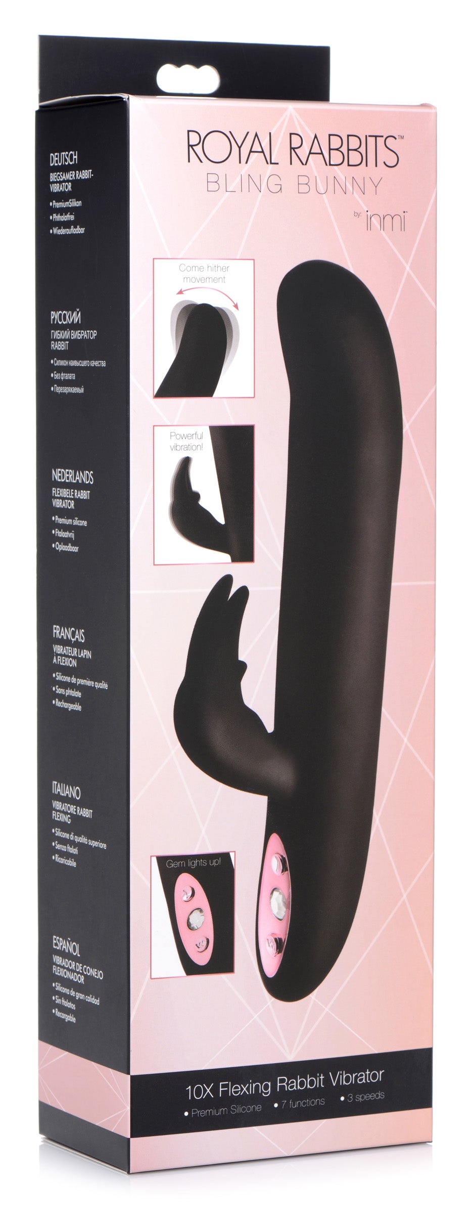 Bling Bunny 10X Flexing Silicone Rabbit Vibrator