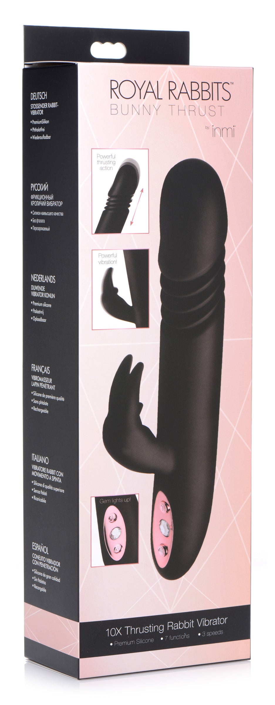 Royal Rabbits Silicone Bunny Thrusting Vibrator