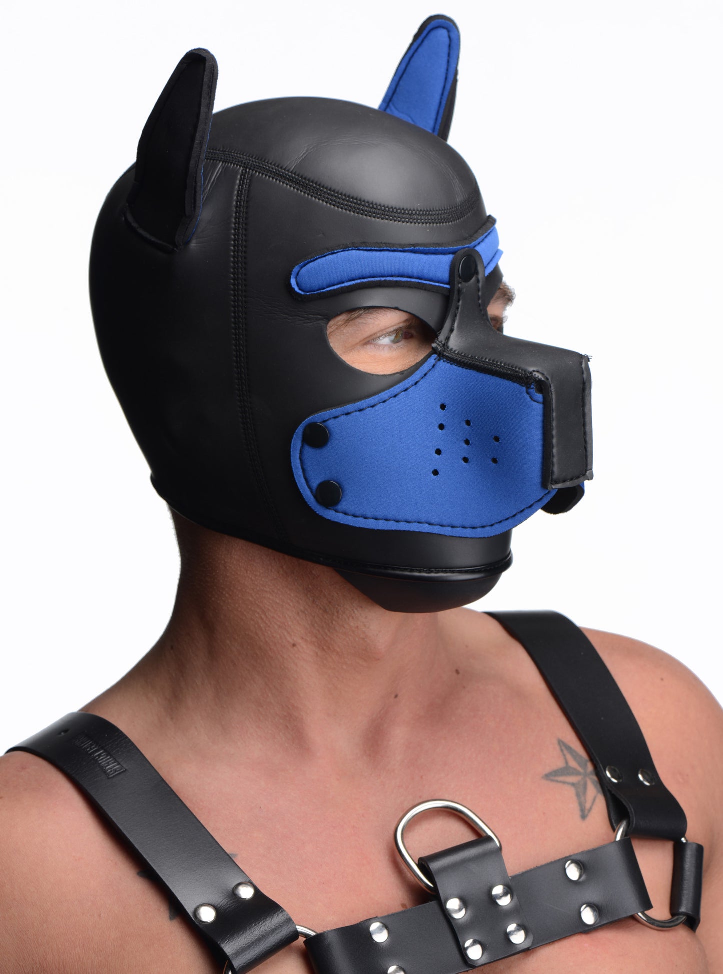 Spike Neoprene Puppy Hood -