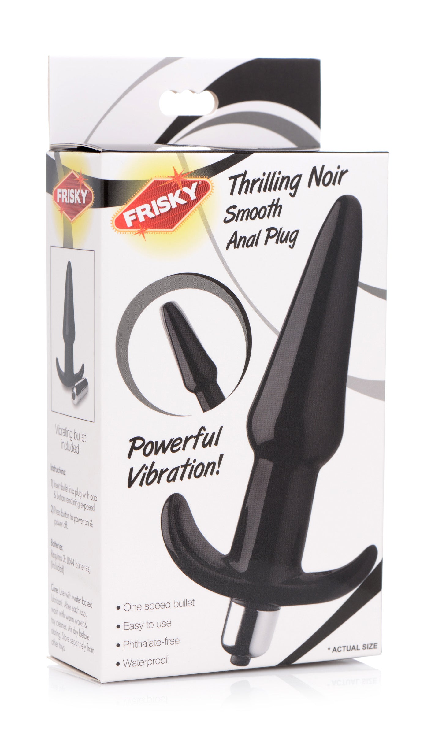 Smooth Vibrating Anal Plug -