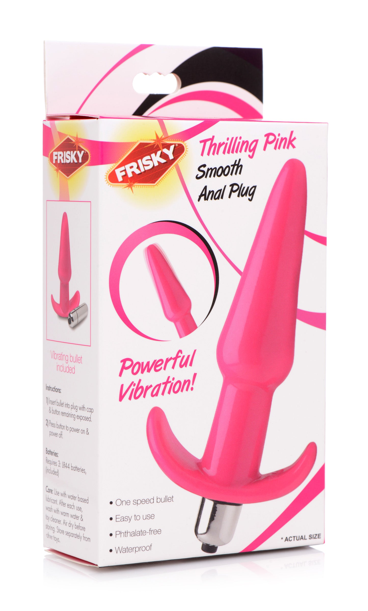 Smooth Vibrating Anal Plug -