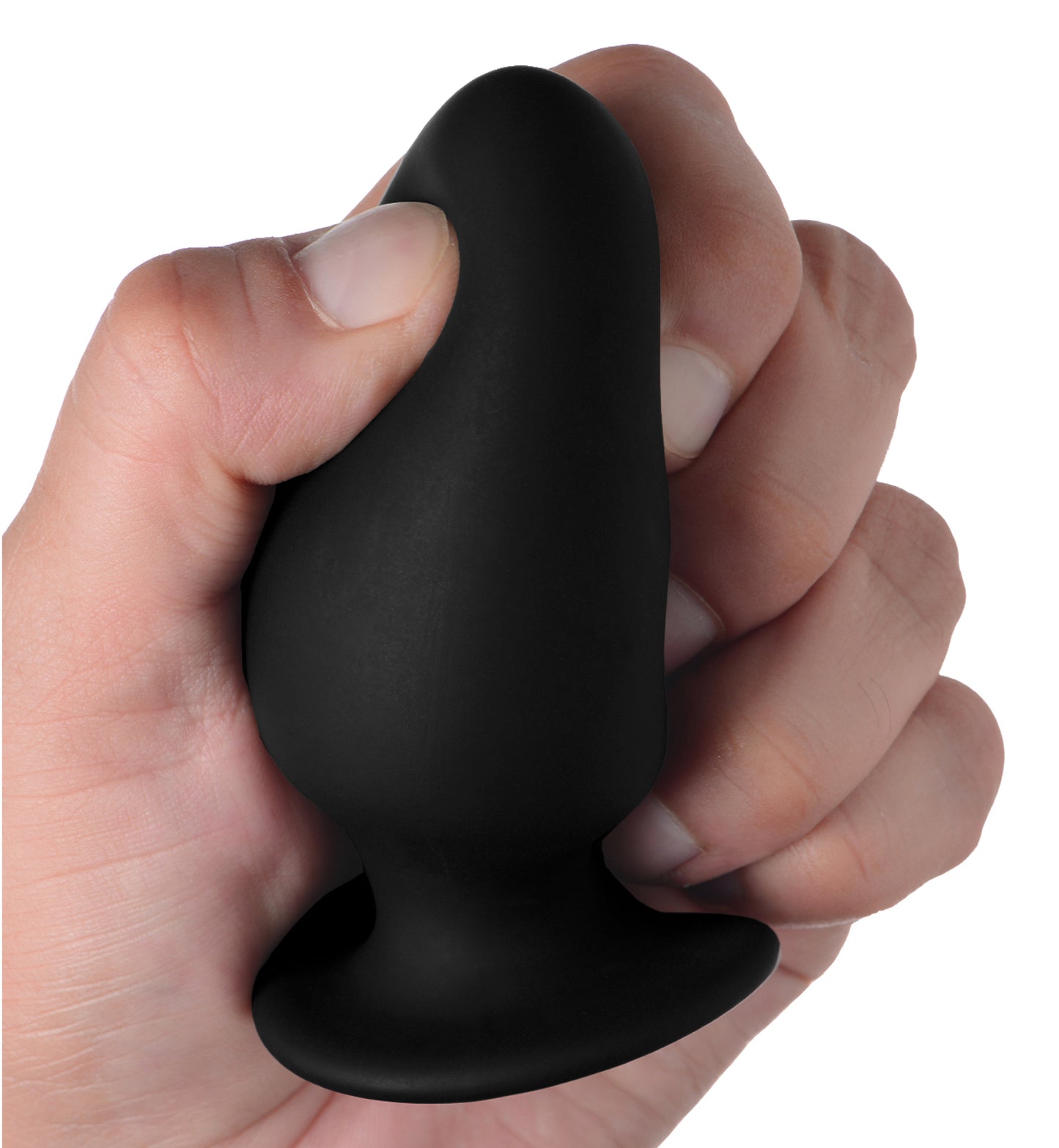 Squeezable Silicone Anal Plug - Large