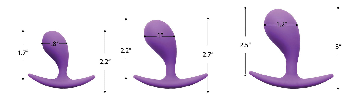 Booty Poppers Silicone Anal Trainer Set