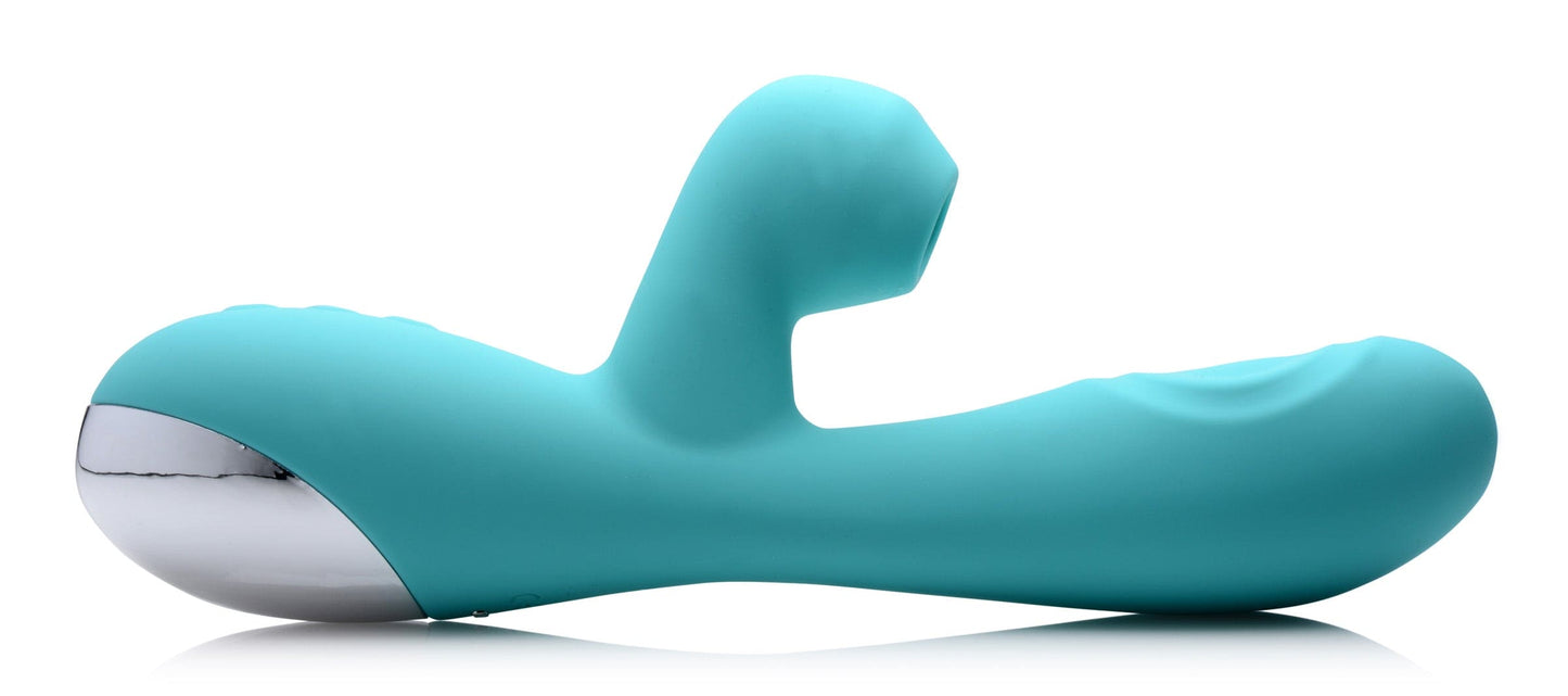 10X Silicone Suction Rabbit Vibrator -