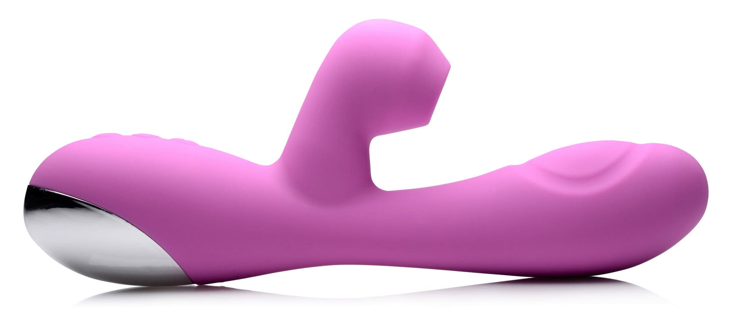 10X Silicone Suction Rabbit Vibrator -