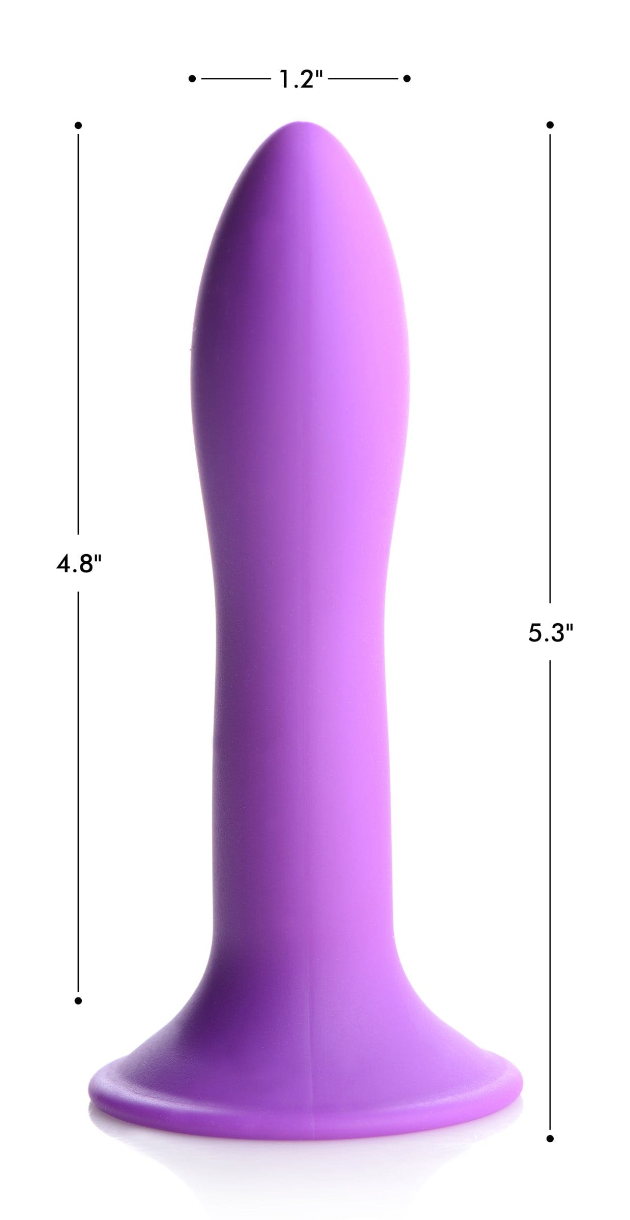 Squeezable Slender Dildo -