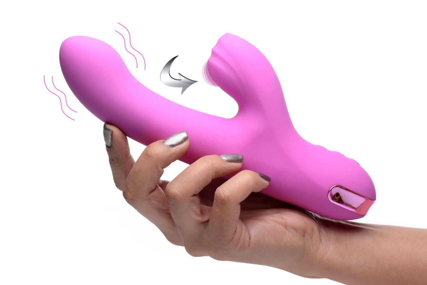 5 Star 13X Silicone Pulsing and Vibrating Rabbit -