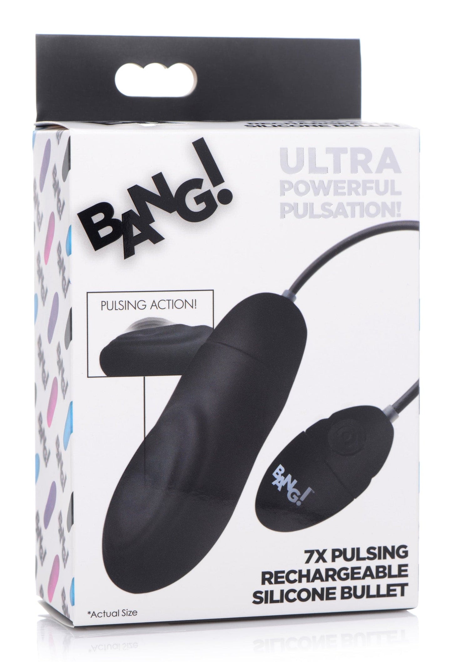 7X Pulsing Rechargeable Silicone Vibrator -