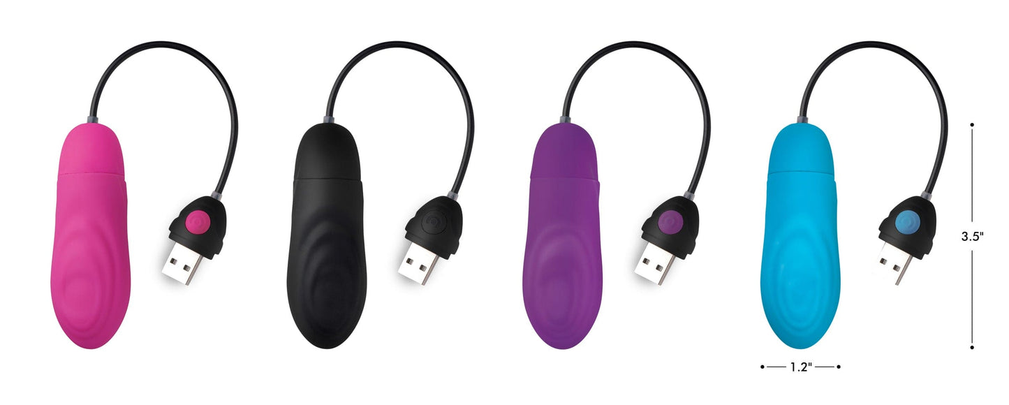 7X Pulsing Rechargeable Silicone Vibrator -