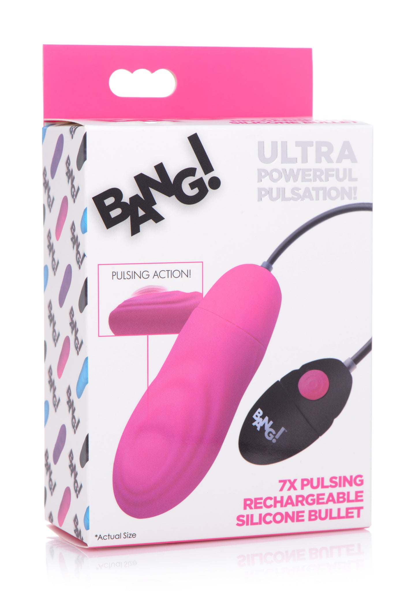 7X Pulsing Rechargeable Silicone Vibrator -