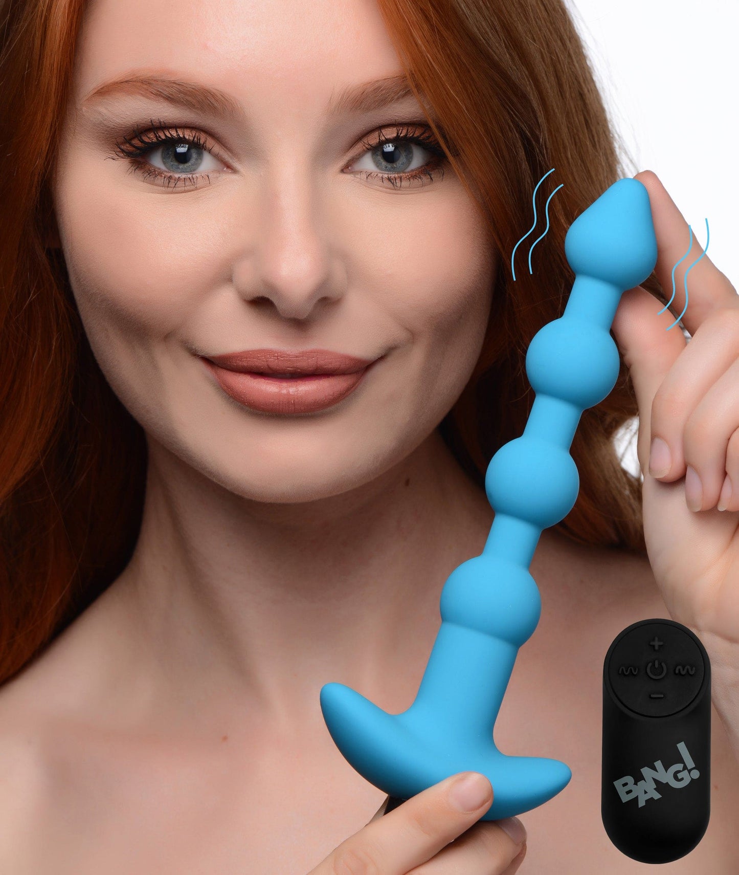 Remote Control Vibrating Silicone Anal Beads -