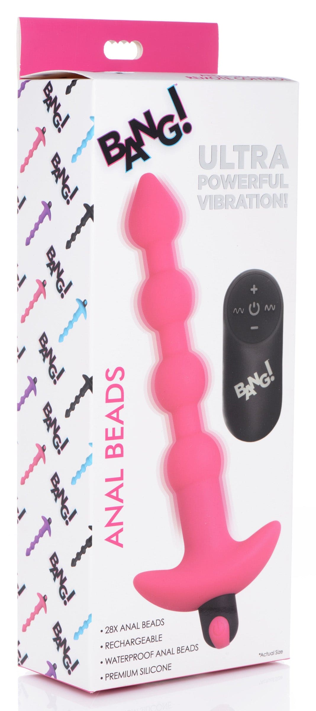 Remote Control Vibrating Silicone Anal Beads -