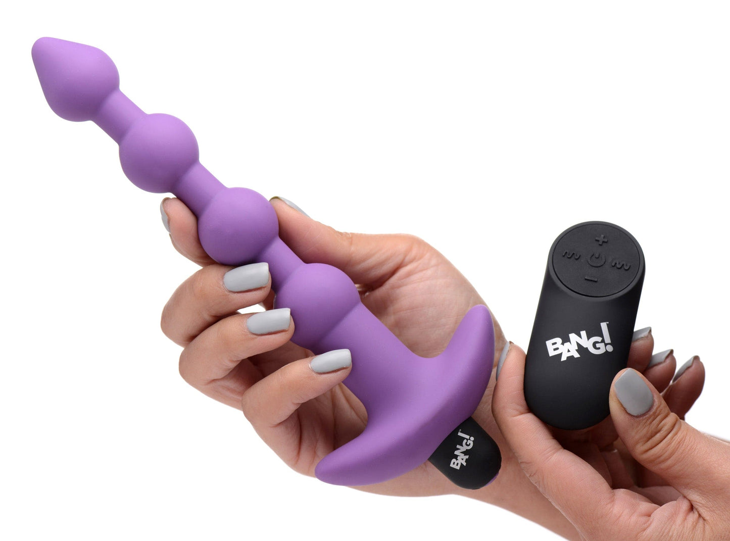 Remote Control Vibrating Silicone Anal Beads -