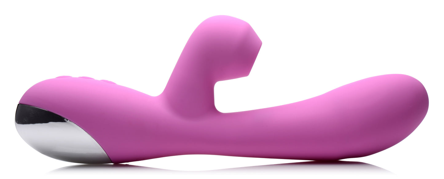 Shegasm 5 Star 7X Suction Come-Hither Silicone Rabbit -