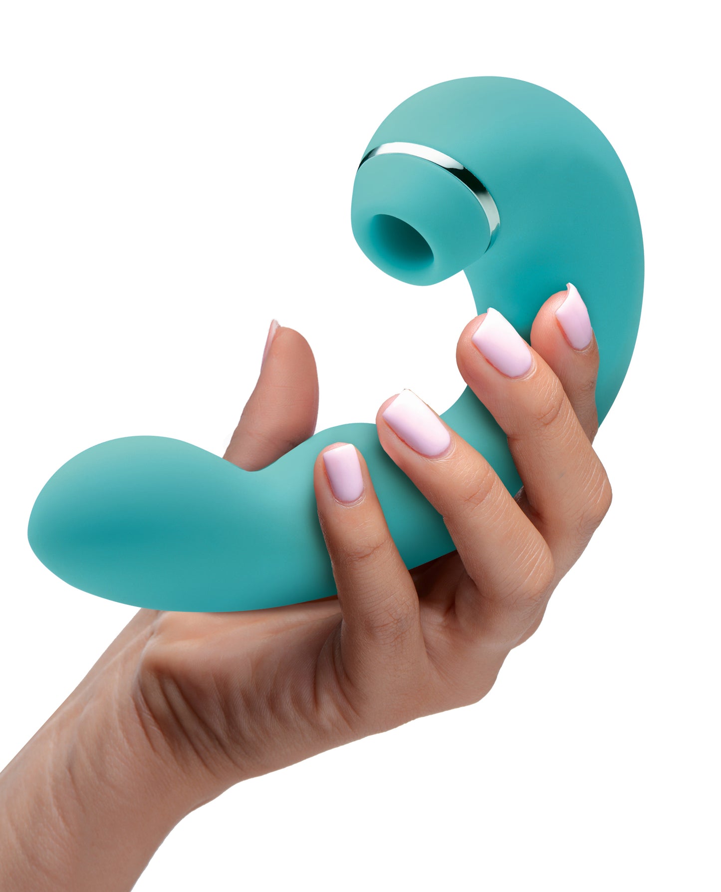 Shegasm 5 Star 10X Tapping G-Spot Silicone Vibrator with Suction -