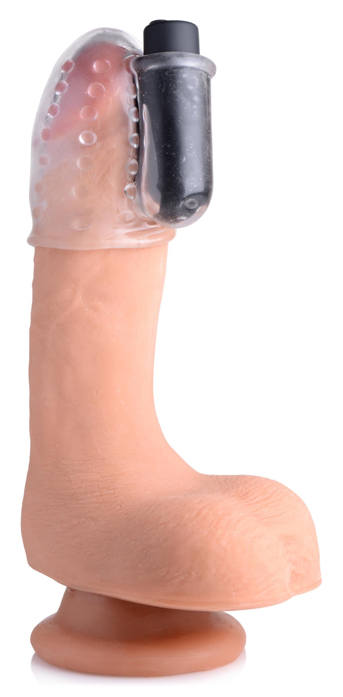 28X Rechargeable Penis Head Teaser with Remote Control