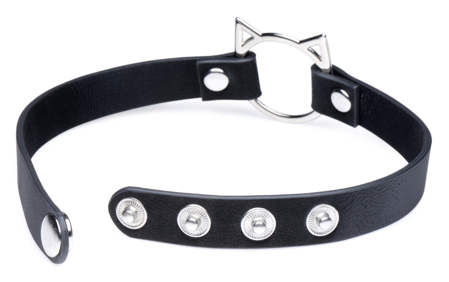 Kinky Kitty Ring Slim Choker -