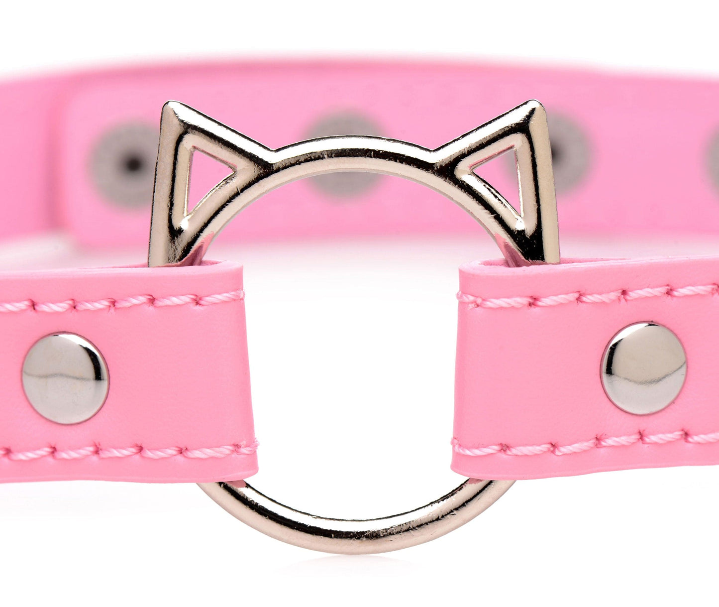 Kinky Kitty Ring Slim Choker -