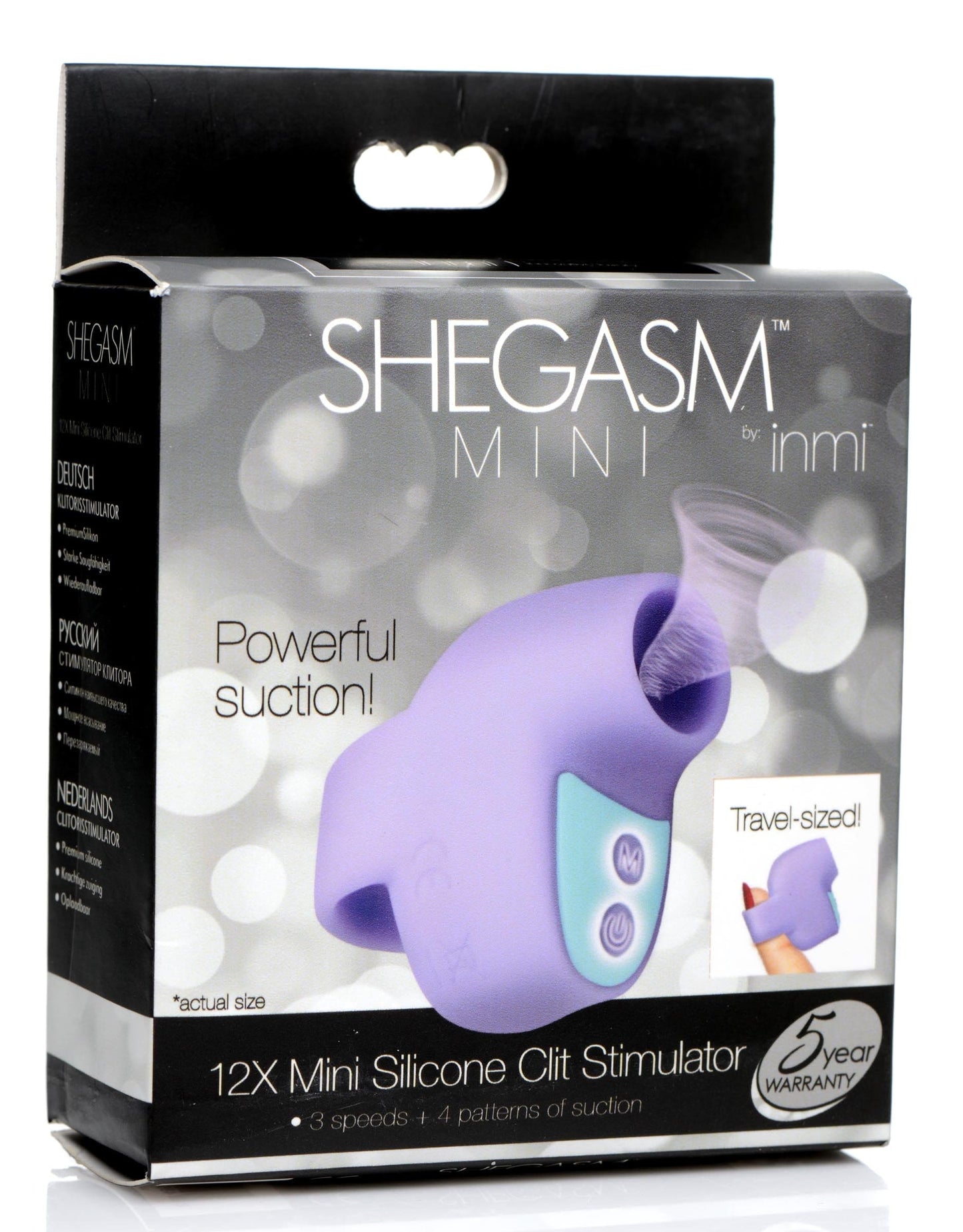 12X Mini Silicone Clit Stimulator -