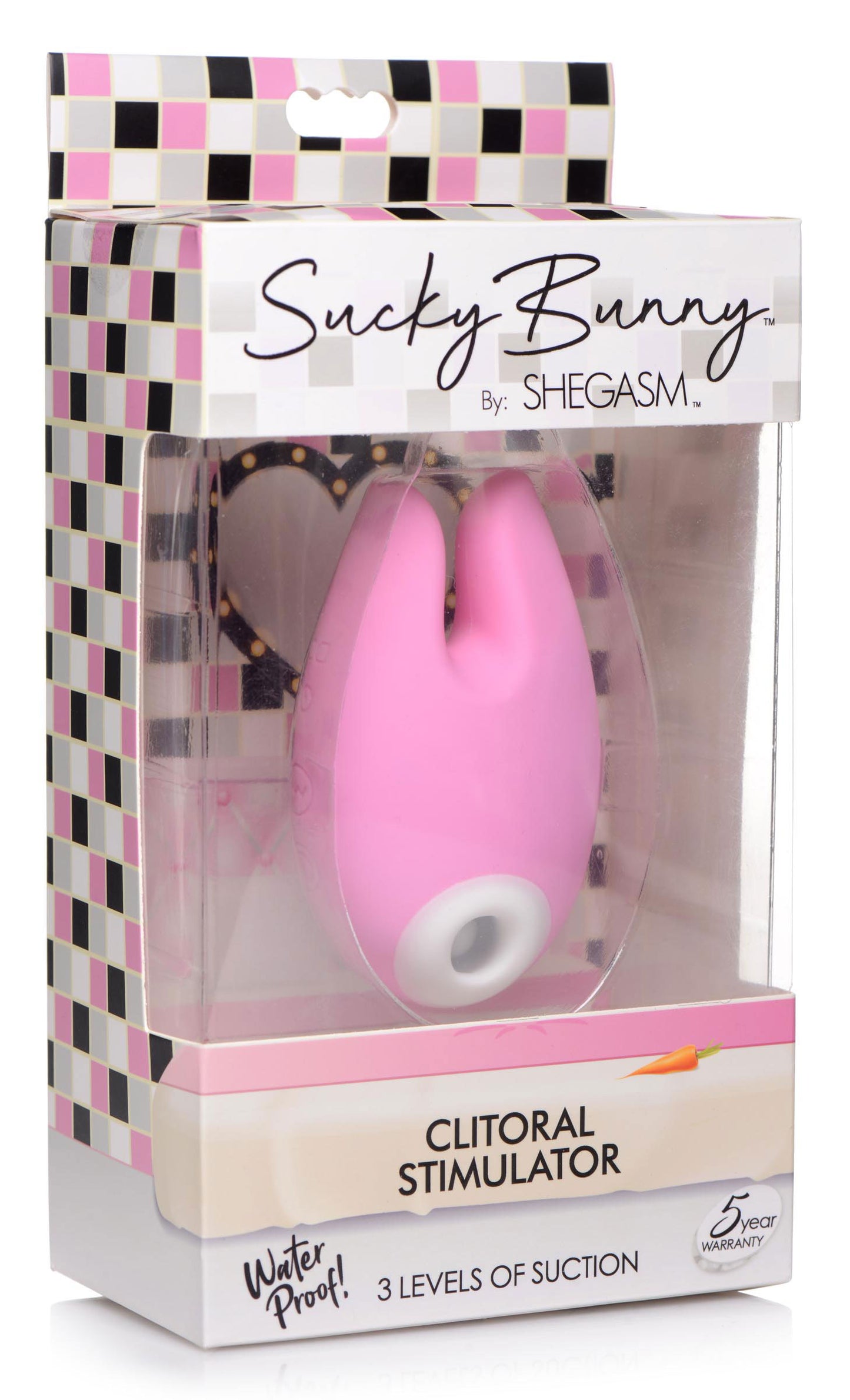 Sucky Bunny Silicone Clitoral  Stimulator -