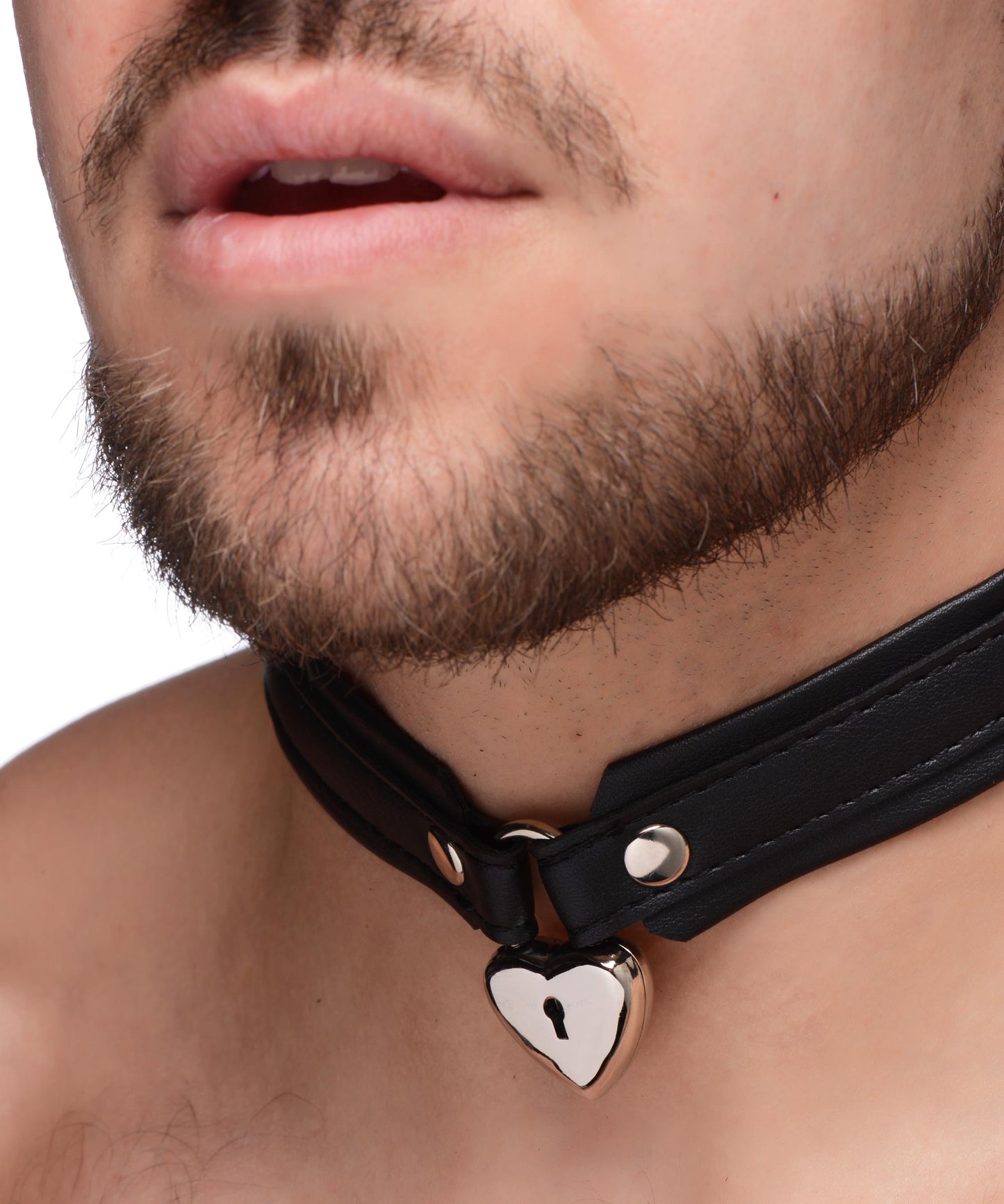 Locking Heart Collar