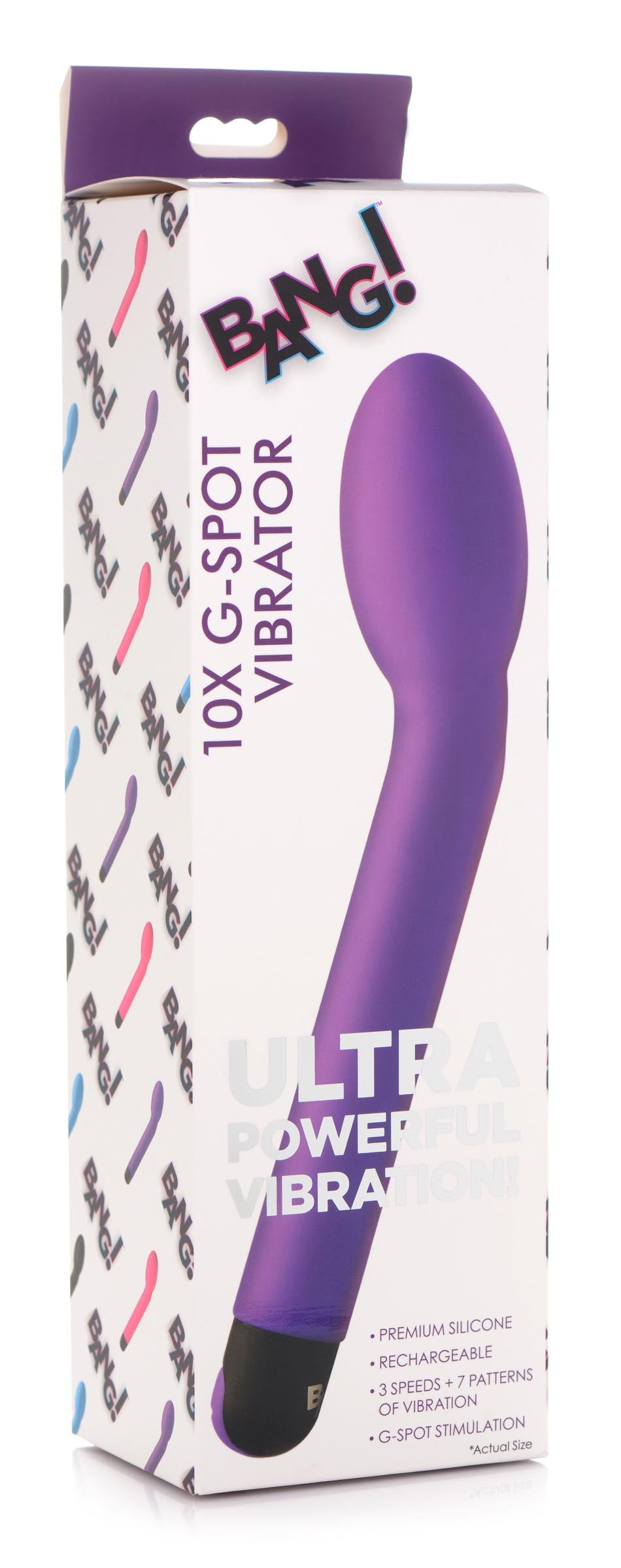 10X Silicone G-Spot Vibrator -